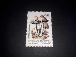 02AL03 REPUBLICA ARGENTINA SERIE FUNGHI FUNGO "O" - Gebraucht