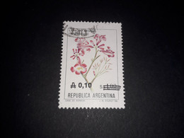 02AL03 REPUBLICA ARGENTINA SERIE FIORI FIORE "O" - Used Stamps