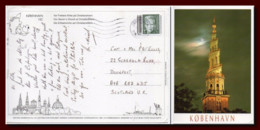 2005 Danmark Denmark Ak Kobenhavn Gelaufen Nach Grossbritannien Postcard - Cartas & Documentos