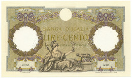 100 LIRE CAMPIONE CAPRANESI AQUILA ROMANA FASCIO ROMA 05/10/1931 SPL+ - Regno D'Italia - Altri