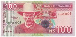 NAMIBIA - 100 Namibia Dollars ND(1999). AUNC (NMB001) - Namibia