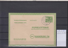 Berlin Michel Kat.Nr. GA FP2 Gest - Postkaarten - Gebruikt