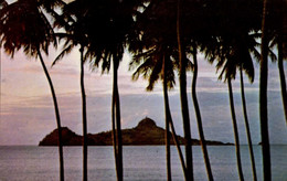 SAINTE- LUCIE   ( ANTILLES )   PIGEON ISLAND FROM ST. LUCIA BEACH HOTEL - Sainte-Lucie