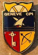 SAPEURS POMPIERS - GENEVE - CP1 - LA NEPTUNE - BATEAU - BOOT - BOAT - BARCA - ARC - FLECHE - CLE - GENF- GENEVA -   (28) - Feuerwehr