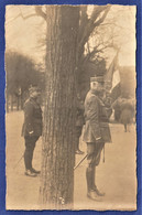 CARTE PHOTO MILITARIA - ALLEMAGNE - Général FAYOLLE Et Général SCHUHLER - Revue D'EMS, 24 Février 1918 - WWI - Oorlog 1914-18