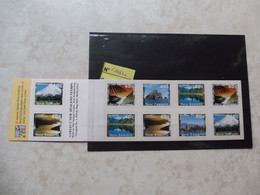 New Zeland Nouvelles Zelande Carnet Paysage 1461 A Mnh Perfect ** Adhesive - Carnets