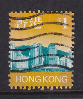 Hong Kong: 1997   Buildings    SG851      $1       Used - Used Stamps