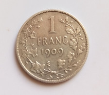 Belgique 1 Franc 1909 Légende Française TTB  (B16 26) - 1 Frank