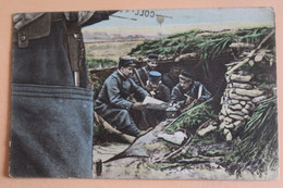 Soldats Dans Les Tranchées - War 1914-18