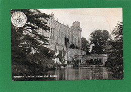 WARWICK CASTLE From The River - 2 Scans état Impeccable - Warwick