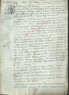 ACTE DE 1791 DE ROBERT DAVAUX HOMME DE LOI LAGNY LIRE 7 PAGES TOUT NE SERA PAS SCANNER : - Manuscripts