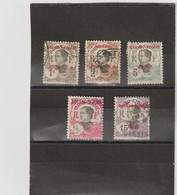 KOUANG-TCHEOU-   - Timbres D'Indochine Surchargés "Kouang-Tcheou",- Anamite - Gebraucht