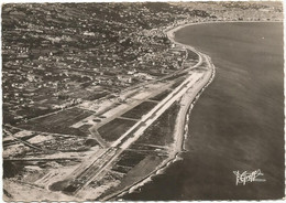 AA3512 Nice - Le Terrain D'Aviation - Vue Aerienne Vista Aerea Aerial View / Viaggiata 1952 - Transport (air) - Airport