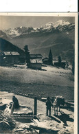 Carte Photo N Et B  De  VERBIER   (  Suisse  )   Vallée De Bagnes Et Le Massif Des Combins. - Bagnes