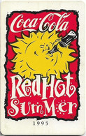 Iceland - Radomidun (Chip) - Coca Cola Red Hot Summer, SC7, 1995, 150U, 5.000ex, Used - Island