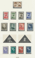 NIEDERLANDE 1935 Nationaler Luftfahrtfonds U Voor Het Kind, 1936 Sommermarken U Voor Het Kind, Vier Gesuchte Sätze O - Used Stamps