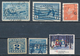 °°° LOT CANADA MIX - 1942/1994 °°° - Used Stamps