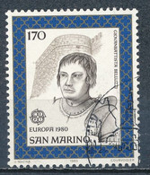 °°° SAN MARINO - Y&T N°1011 - 1980 °°° - Used Stamps