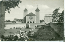 Emsdetten 1960; St. Marien Kirche Mit Ehrenmal - Gelaufen. (Hermann Lorch) - Emsdetten