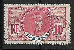 HAUT-SENEGAL ET NIGER N°5 Variété Sans Accent Sur Le 1er "e" - Used Stamps