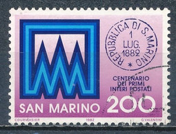 °°° SAN MARINO - Y&T N°1044 - 1982 °°° - Gebruikt