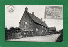 1906 Washingtons House. Brington Near Northampton And Tablet Over Doorway. L & N W Railway Edition - Northamptonshire