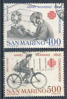 °°° SAN MARINO - Y&T N°1076/77 - 1983 °°° - Used Stamps