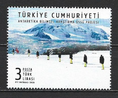 2020 TURKEY THE PROJECT OF SCIENTIFIC RESEARCH STATION IN ANTARCTICA MNH ** - Nuovi