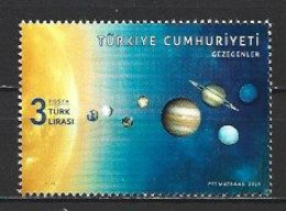 2020 TURKEY THE PLANETS MNH ** - Unused Stamps