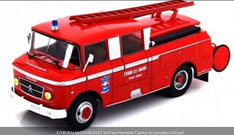 Citroën 46 CD Heuliez FPT - Pompes-Guinard - Pompiers - Evian-les-Bains - Hachette - Utilitari