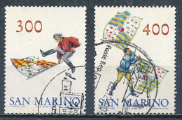 °°° SAN MARINO - Y&T N°1092/93 - 1984 °°° - Used Stamps