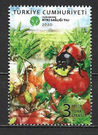 2020 TURKEY INTERNATIONAL YEAR OF PLANT HEALTH LADYBUG MNH ** - Nuovi