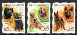 2020 TURKEY ASSISTANCE AND SERVICE DOGS MNH ** - Ungebraucht