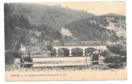 Trooz La Vesdre Et Le Pont Du Chemin De Fer - Trooz