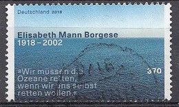 Bund  2018  Mi.nr. 3375  Geburtstag Von Elisabeth Man Borgese    Gestempelt / Oblitérés / Used - Usados
