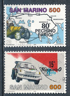 °°° SAN MARINO - Y&T N°1150/51 - 1987 °°° - Gebruikt