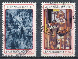 °°° SAN MARINO - Y&T N°1164/65 - 1987 °°° - Gebruikt