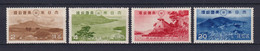 JAPAN NIPPON JAPÓN DAISEN & SETONAIKAI (INLAND SEA) 1939 / MNH / 276 - 279 - Nuovi