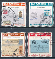 °°° SAN MARINO - Y&T N°1210/14 - 1989 °°° - Gebruikt