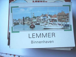 Nederland Holland Pays Bas Lemmer Met Binnenhaven - Lemmer