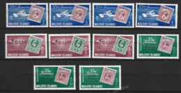 Maldives   1961   SG 78-87  1st Maldivian Stamps    Unmounted Mint - Maldive (...-1965)