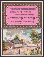 +++ Calendrier - 1895 - Publicité Biscuits CORDEMANS à Anvers - Chromo   // - Tamaño Pequeño : ...-1900
