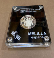 CREXP015 MEDALLA XV SEMANA DEL CINE MELILLA PUERTA DE SANTIAGO 50 - Otros & Sin Clasificación