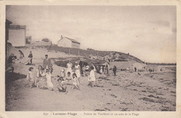 LARMOR-PLAGE (Morbihan): Pointe De Toulhars  Et Un Coin De La Plage - Larmor-Plage