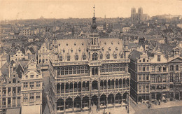 BRUXELLES - Panorama Pris De L'Hôtel De Ville Vers L'Eglise Sainte-Gudule - Panoramische Zichten, Meerdere Zichten