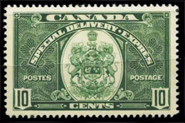 Canada (Scott No.E7 - Livraison Spéciale / Special Delivery) (*) Disterbbed Gum - Exprès