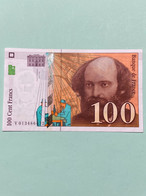 Billet De 100 Francs "Cézanne" --1997--ALPH .V---Numéro .013486432---vendu Dans L état - 100 F 1997-1998 ''Cézanne''