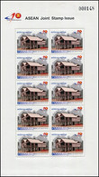 Laos 2007 - YT 1650 ; Mi# 2037 ; Sn 1718 (**) ASEAN, 40th Anniv. Sheet Of 10 Values - Laos
