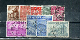 Belgique 1948-49 Yt 762-765 767-771 Exportations - 1948 Exportation