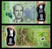 Costa Rica Banknotes 10,000 Colones 2019-2021 P-New UNC - Polimer - Costa Rica
